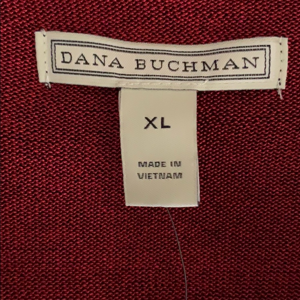 NEW WITH‎ TAGS * Dana Buchman * Size XL * Black Red - Picture 7 of 8